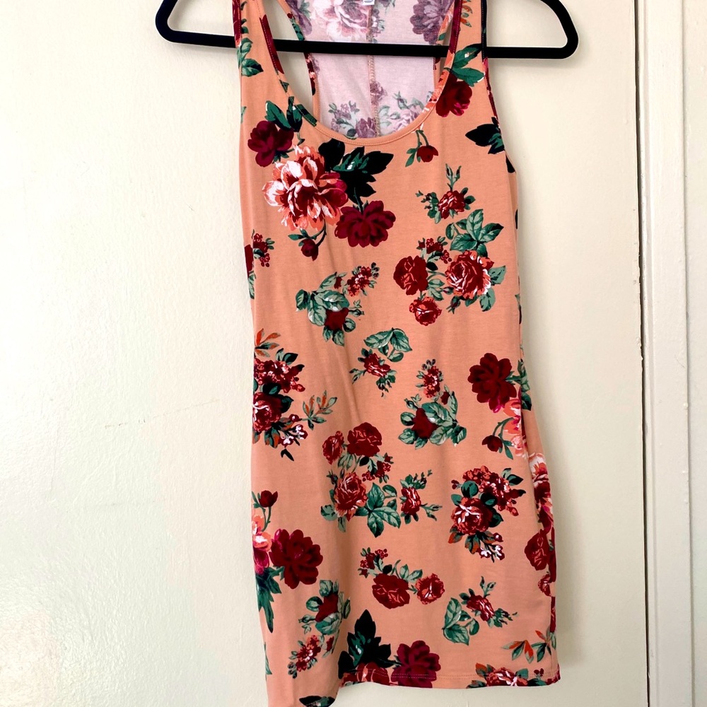 Mini floral dress